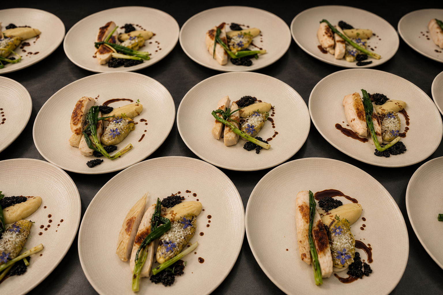 Premium main course for private dining